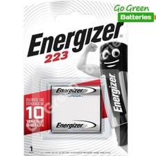 Energizer 223 6V Lithium Photo Battery CR223 DL223 CRP2 CR-P2 Digital Cameras x1