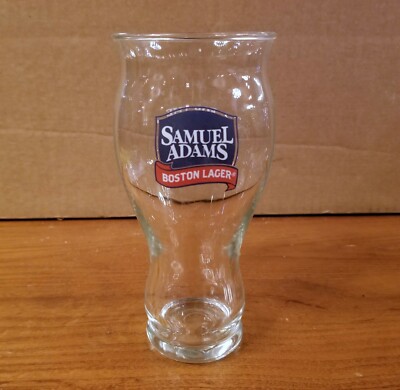 Details about / Samuel Adams Boston Lager For the Love of Beer Beer Clear Glass 16 oz