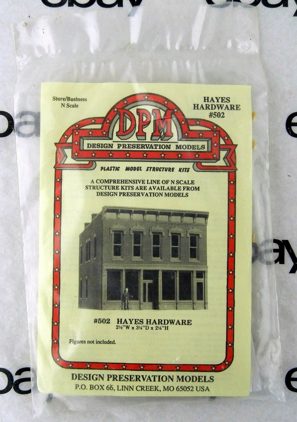 Dpm Structures N Scale Hayes Hardware Structure Kit - DPM #502 | eBay
