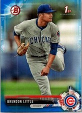 2017 Bowman Draft #BD-188 Brendon Little Blue #/150
