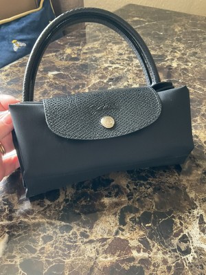 small black longchamp bag