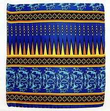 Rush Limbaugh Men's Pocket Square Handkerchief Wedding Dress Silk Blue Hanky