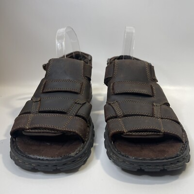 Skechers Fisherman Sandals Mens Size 10 Brown 60847 Memory  display picture 1