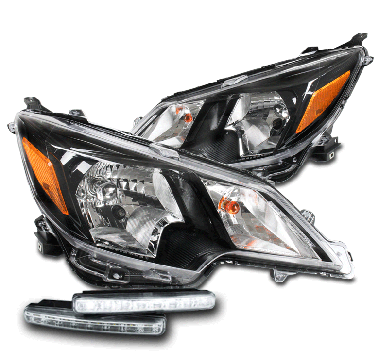 For 21-24 Mitsubishi Mirage G4 BE ES LE Halogen Black For 21-24 Mitsubishi Mirage G4 BE ES LE Halogen Black