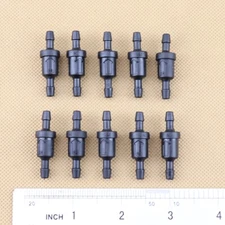 10× Inline Check Valve Fuel Diesel Gas Air Liquid One Way Non Return 1/8" (4mm)