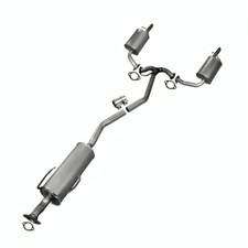 Resonator Pipe Muffler Exhaust System Kit fits: 2003-2008 Mazda 6 2.3L Non-Turbo