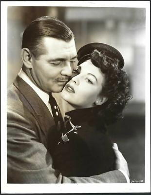 AVA GARDNER + CLARK GABLE VINTAGE ORIGINAL PHOTO AMAZING HOLLYWOOD MOVIE SCENE