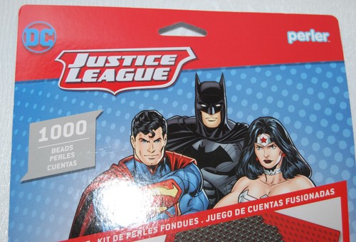 Nuevo kit de cuentas fundidas Perler 1000 piezas DC Liga de la Justicia Superman edades 6+ - Imagen 7 de 8