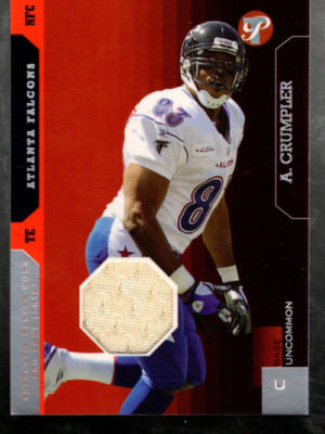 A9307- 2005 Topps Pristine #130 Alge Crumpler Jtr U Trikot / 500 - Nm-Mt