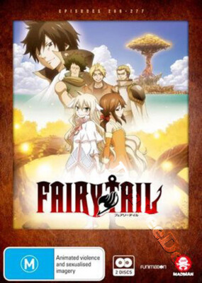 Fairy Tail Zero  (Episodes 266-277) NEW PAL Cult 2-DVD Set Todd Haberkorn