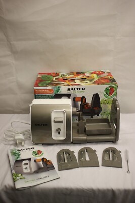 SALZSPIRALISIERER OBST & GEMÜSESCHNEIDER MIT KLINGEN + HANDBUCH EK2299TE