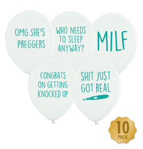 funny baby shower decorations