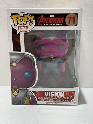 FUNKO POP! VISION AVENGERS AGE OF ULTRON MARVEL #71 VINYL BOBBLE-HEAD NEW