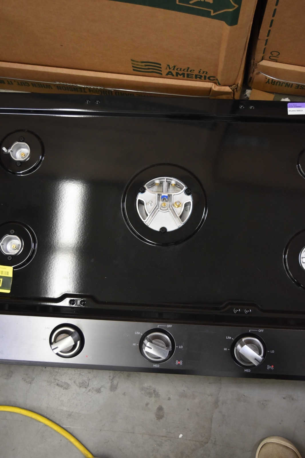 Samsung NA36N7755TG 36" Black Stainless 5 Burner Gas Cooktop NOB 129521 eBay