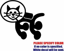 CATASTRONAUT Stick Graphic Die Cut decal sticker Car Truck Boat Window 6"
