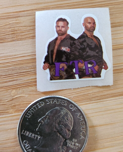 FTR Sticker WWE CASH WHEELER Sticker DAX HARWOOD Sticker WRESTLER Sticker