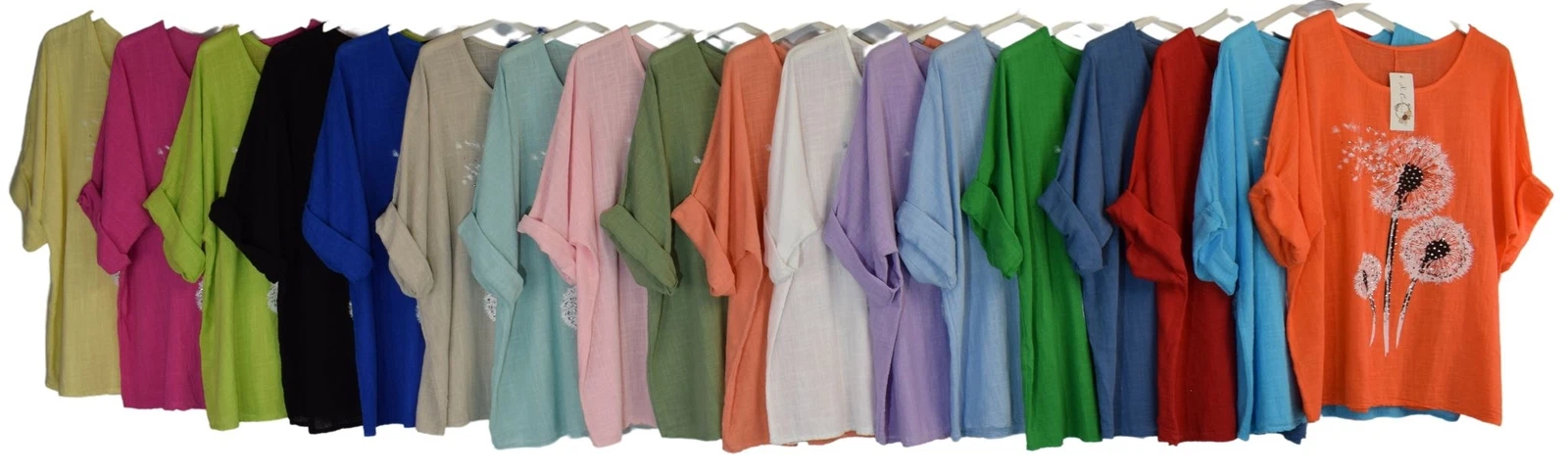 Dandelion Cotton Summer Sparkle Top Lightweight Breathable Women's Summer Top
Opens in a new window