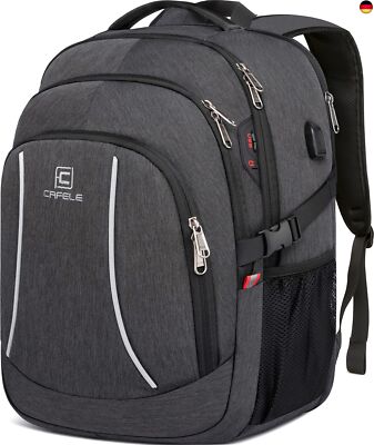 Cafele Rucksack, 17,3-Zoll Reise Laptop Rucksack, RFID Anti-Diebstahl Tasche