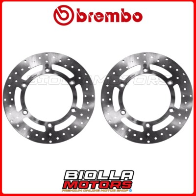 FRONT BRAKE DISC KIT BREMBO HONDA PC PACIFIC COAST 800 1998 [Fixed] 2x68B4