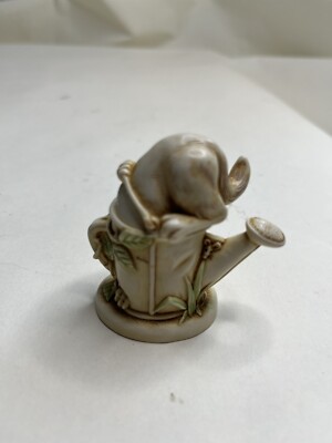 Vintage 1999 Harmony Kingdom Catch as Catch Can Cat in Can Figurine