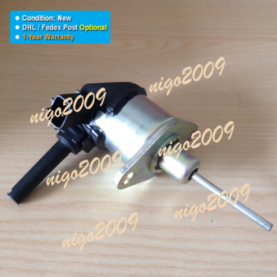 Solenoïde Pelle Tondeuse Électrovanne 12V 1A021-60015 Pour Kubota D1503 D1703 D1803 - Solénoïde D'Arrêt - Garantie 3 Mois Solenoïde Pelle Tondeuse Électrovanne 12V 1A021-60015 Pour Kubota D1503 D1703 D1803 - Solénoïde D'Arrêt - Garantie 3 Mois