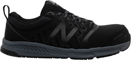 Caterpillar Work Shoe Mens Black Brode Steel Toe Lace Up  display picture 1