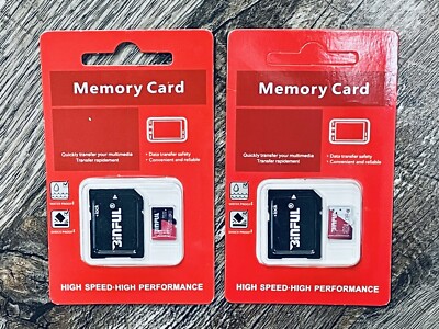   2x BINFUL 1024 GB Micro SD High Speed Memory Card w/ Adapter FREE SHIPPING