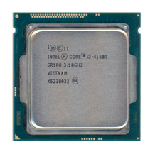 1pc Processor CPU Intel Core i3-4160T 3.1GHz LGA1150 (Socket H3) SR1PH