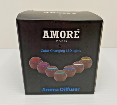 Amore Paris Aroma Diffuser with Color Changing LED Lights