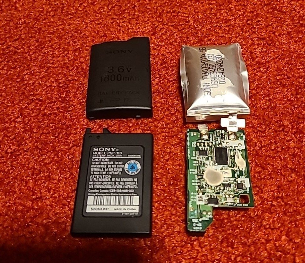 OEM Sony PSP Battery Pack 3.6V 1200mAh PSP110 PSP PSP 1000 Fat PSP