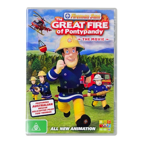 Fireman Sam: The Great Fire of Pontypandy (DVD, 2009) Animation Action Adventure