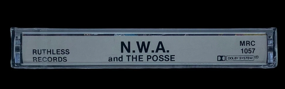 SEALED, N.W.A. And The Posse MRC 1057, 1st edition, audio cassette, US, 1988 - Image 3 of 4