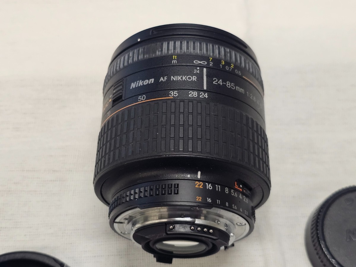 Nikon AF Nikkor 24-85mm 1:2.8-4D IF Macro 1:2 Close Up F Mount