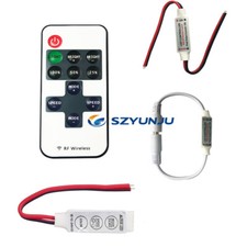 DC12V Dimmer Controller RF Wireless Remote Switch Controller for LED Strip Light