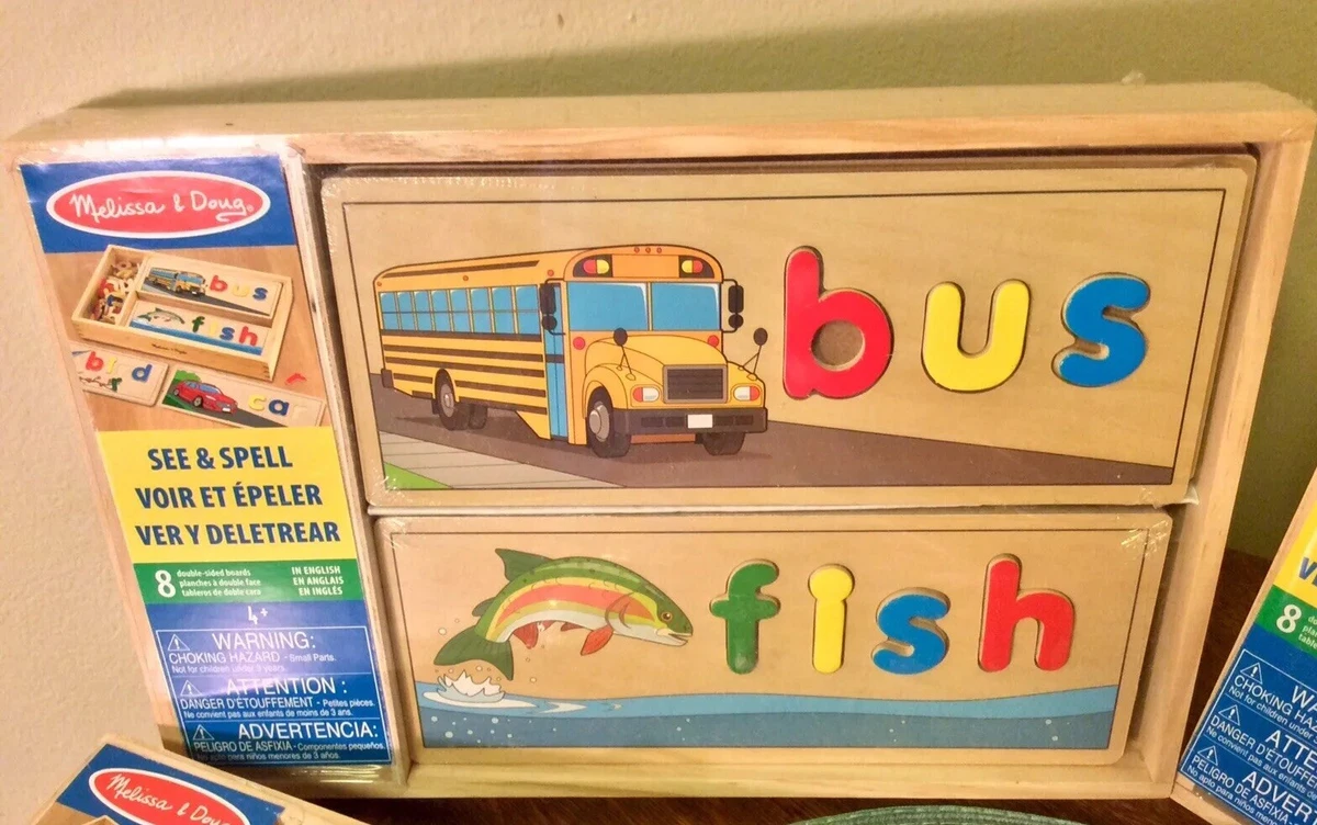 Melissa & doug see & spell skill builder deals