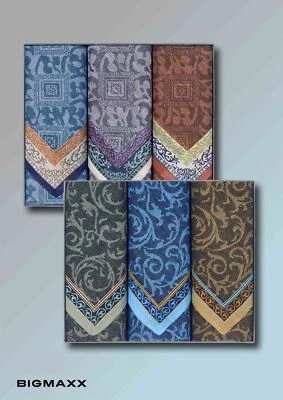 3er Pack Herrentaschentücher mit Jacquard Einwebung Geschenkbox Yvan - Bild 1 von 3