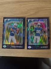 2024 Donruss Optic NFL Purple Shock Rated Rookies Complete Your Set Pick Card