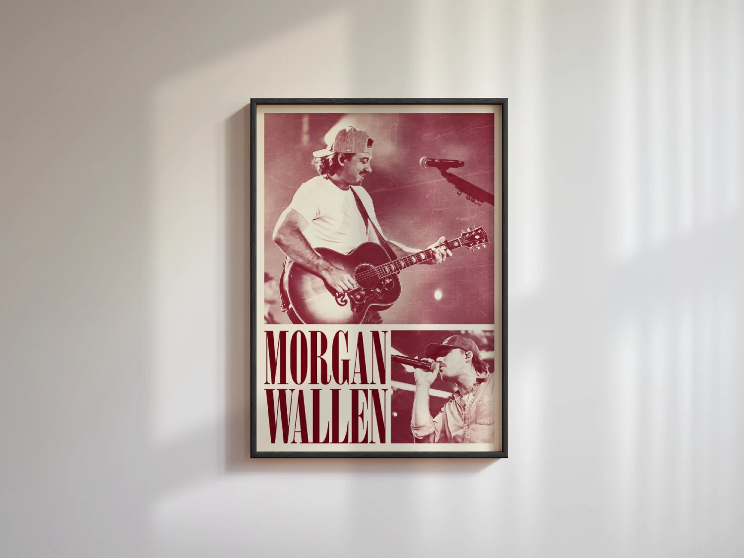 Wallen Western Poster - Country Music Wall Art