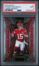 2024 Panini Select - Turbocharged Patrick Mahomes II #1 PSA 9! 