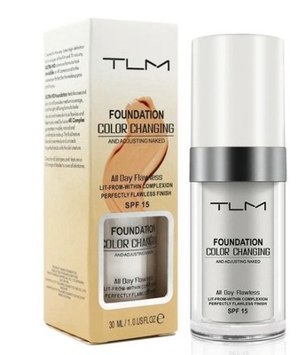TAILAIMEI ULTRA HD COLOR CHANGING FOUNDATION SPF15 NEW IN BOX 1 Fl Oz