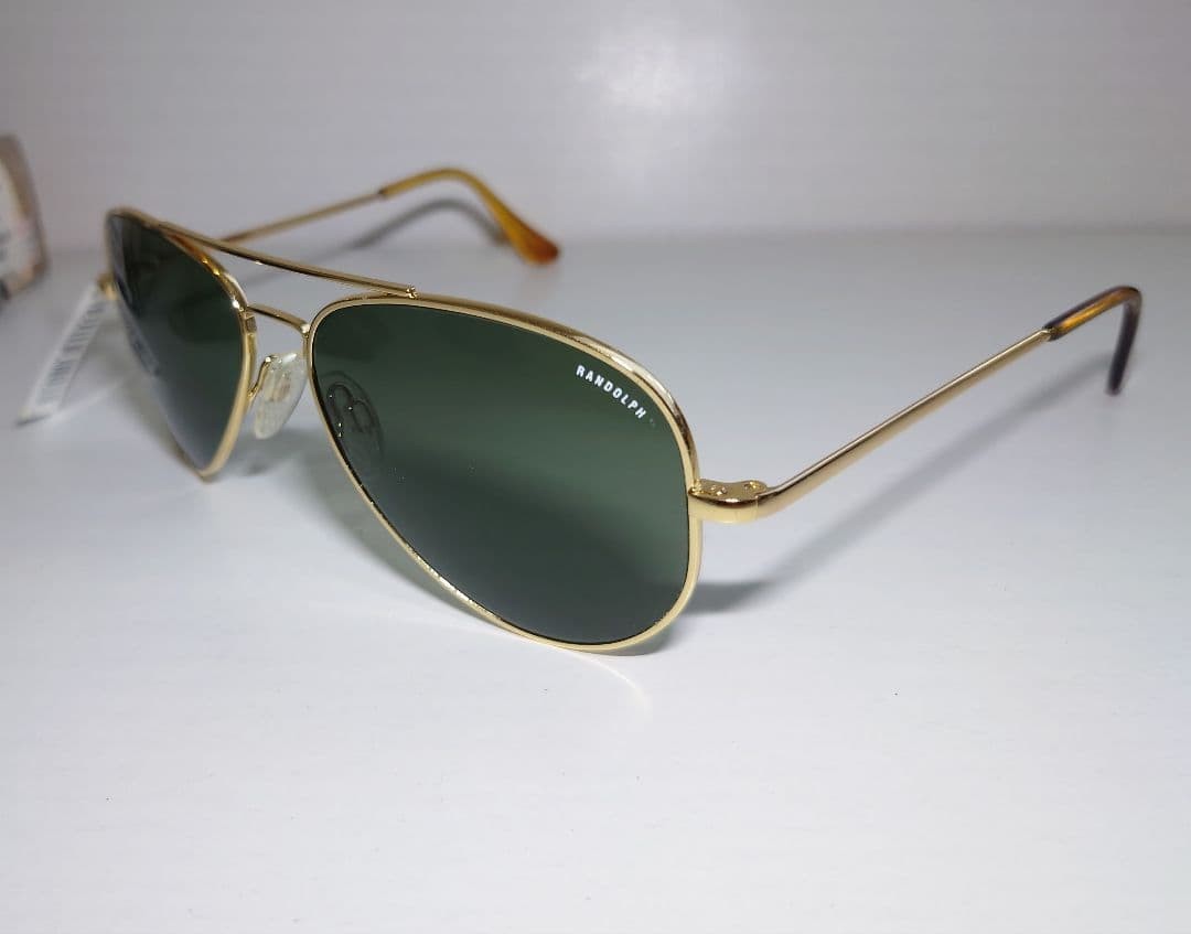 RANDOLPH ENGINEERING Concorde Sunglasses 57mm Gol… - image 2
