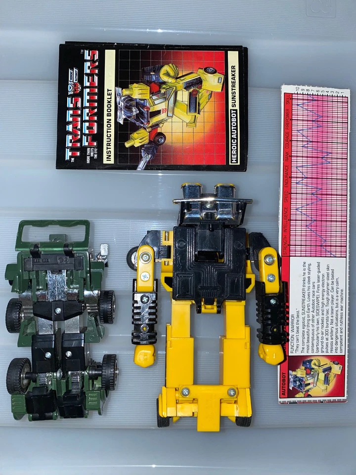 Transformers G1 Sunstreaker & G1 Hound vintage - Image 2 of 4