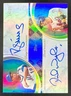 2024 Topps Dynamic Dual Auto Blue #OCSW-E Darryl Strawberry David Wright /25