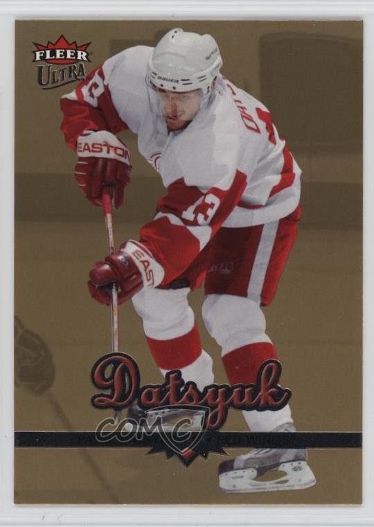 2005-06 Fleer Ultra Gold Medallion Pavel Datsyuk #76 HOF p8f