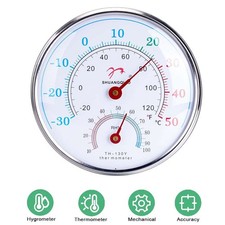 Analog Thermometer Hygrometer Humidity meter Room Indoor Temperature