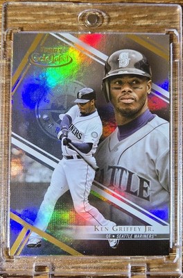 Ken Griffey Jr HOLO SSP RAINBOW REFRACTOR CARD SP SEATTLE MARINERS INVESTMENT