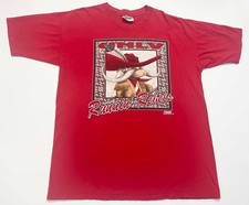 Vintage Team Edition UNLV Las Vegas Runnin' Rebels NCAA T-Shirt Red XL Tee USA