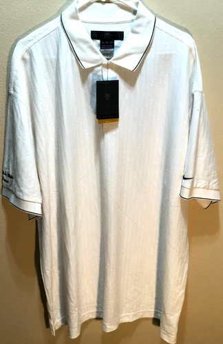 Nike Golf Baseball USA Yard Houston Texas White Men Polo Shirt 3XL New