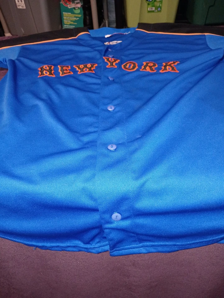 Vintage New York Mets PEDRO MARTINEZ #45 Jersey XL Stitched Mitchell & Ness - Image 4 of 4