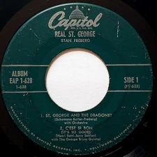 Stan Freberg: Real St. George [1955 7" Vinyl EP 45 rpm Capitol EAP 1-628] Comedy